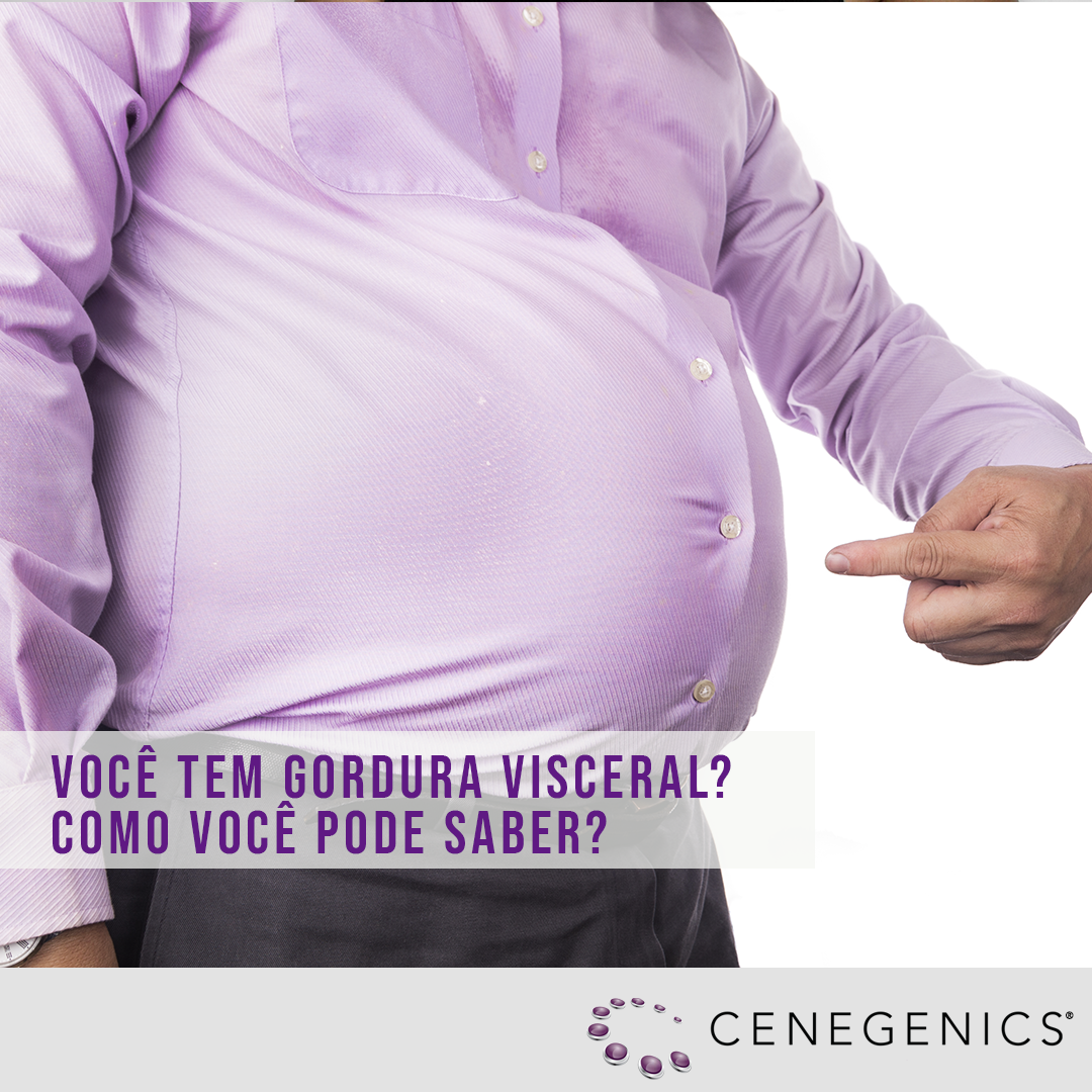 Você tem gordura visceral Como você pode saber Cenegenics Portugal